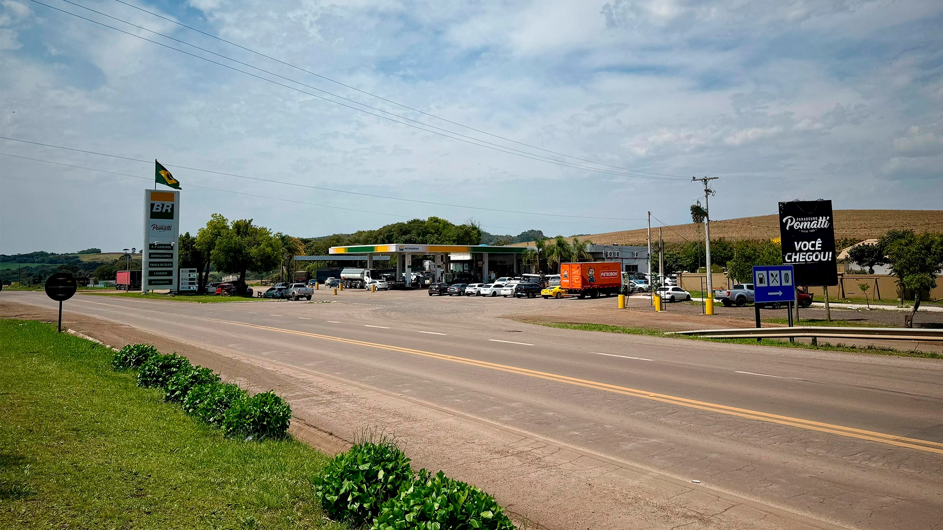Vista da estrada - Paradouro Pomatti